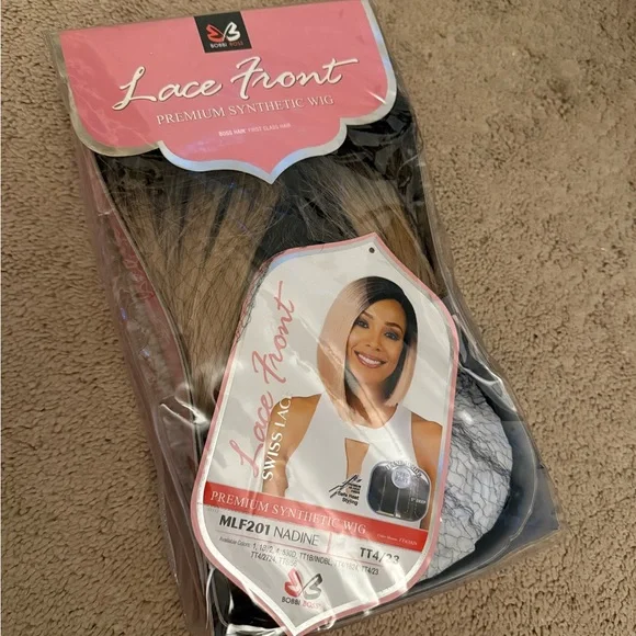 Bobbi Boss Lace Front Premium Synthetic Wig - Brown - Picture 4 of 7